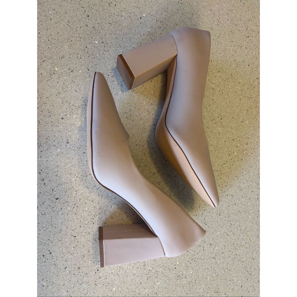 IDIFU brand women's dress pumps, block heel - Picture 3 of 6